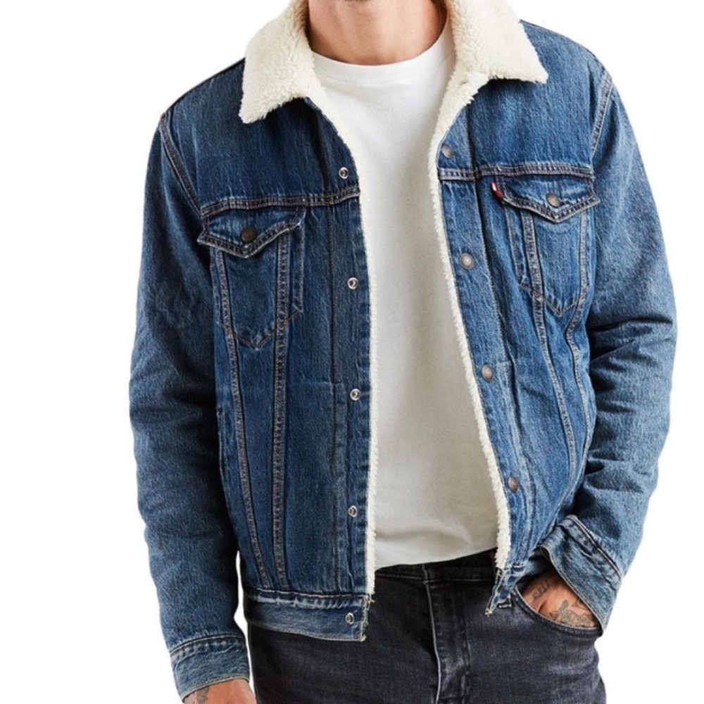 Levi’s | Sherpa Denim Trucker Jacket NWT